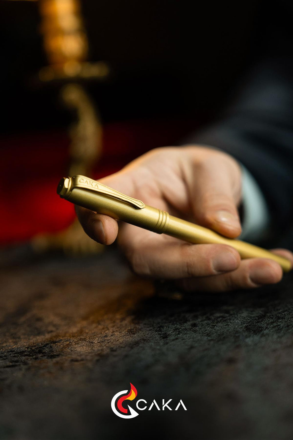 Kalem & Çakmak Serisi – Ateş & Mürekkep Seti